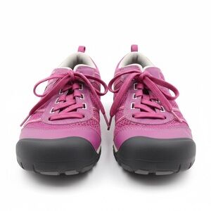 KEEN Girls Trail Hiking Shoes Pink Youth US 5 EU 37 Outdoor Sneakers Lace